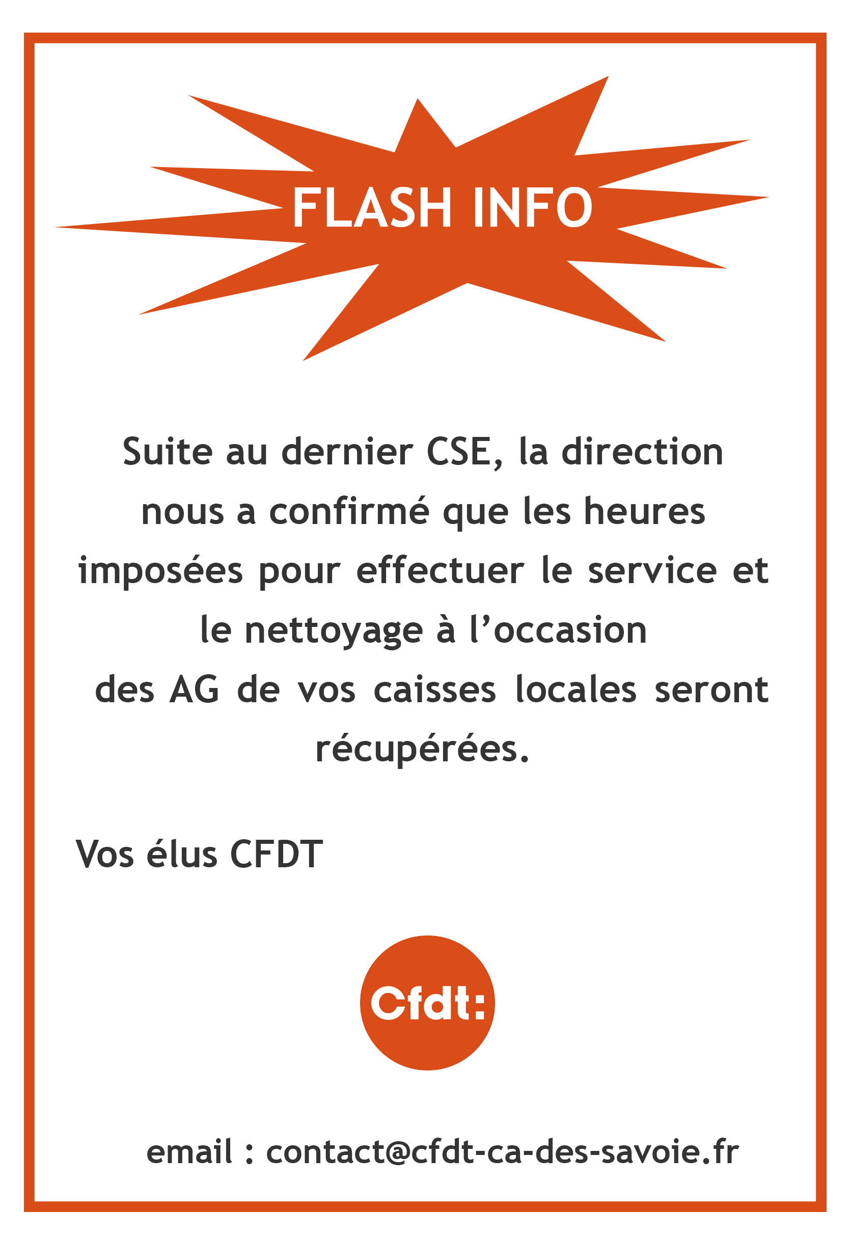 flash info